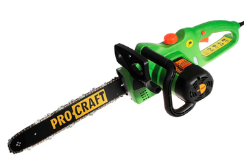 Електропила ProCraft 2300 бічний двигун 6009 фото