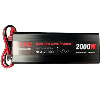 Инвертор 2000W с чистой синусоидой UKS NFA-2000D,12V-220V (9558) 38125 фото