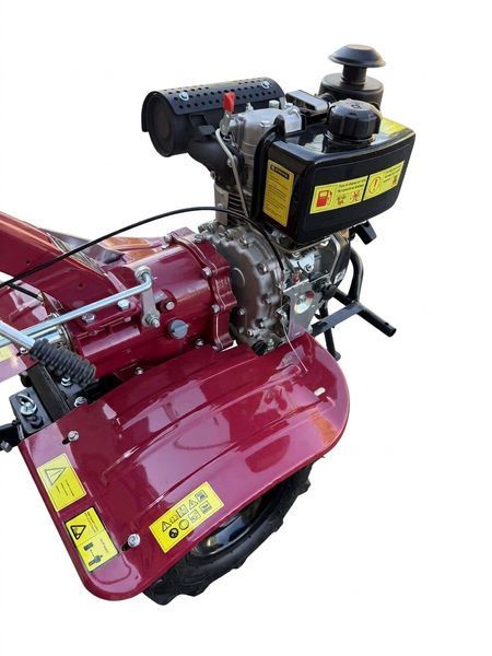 Мотоблок дизельний DIESEL ENGINE двигун 173F з верхнім фільтром (5 к.с, колеса 4.00-8)   36055 фото