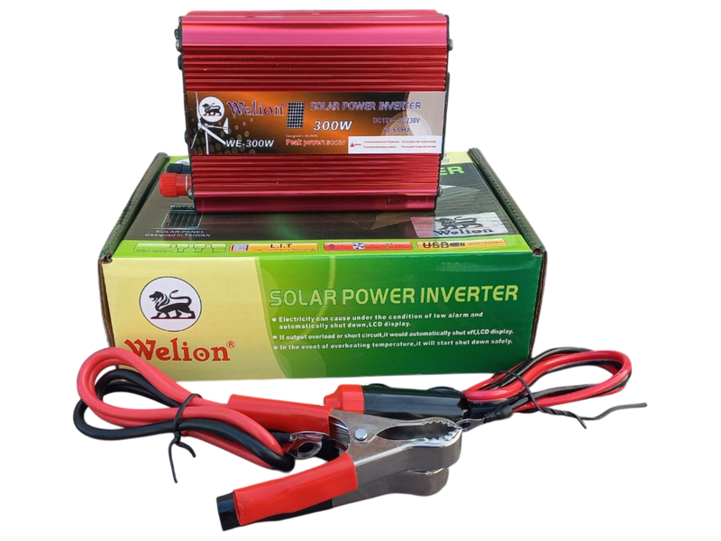 Інвертор Welion 12v 230v 50-60hz WE-300W  38116 фото