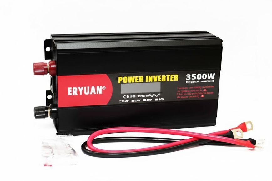 Инвертор преобразователь ERYUAN 3500W автомобильный чистый синус 38118 фото